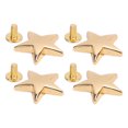 thumbnail image 1 of Sturdy Metal Construction Star Rivets, Secure Fastening Zinc Alloy Rivets for Leather, Easy Installation Metal Rivets for Leathercraft, Multi Purpose Star Rivets for Clothing, 1 of 7