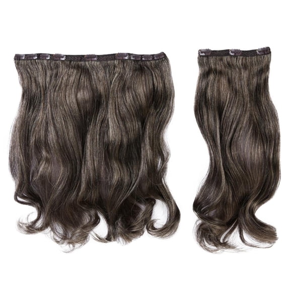 Locks & Mane 18" Clip-In Human Hair Extensions