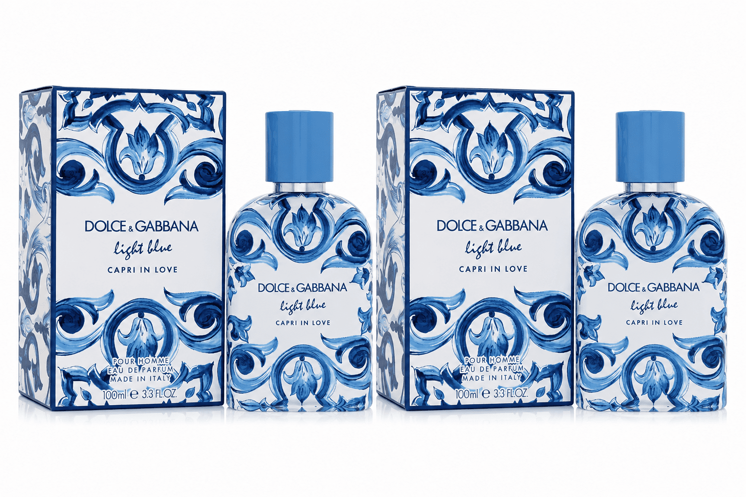 Dolce & Gabbana Light Blue Love is Love Women's Eau De Tette, 3.3