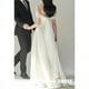 thumbnail image 2 of OLOEY-vestidos de novia de satén suave con Bolero, vestidos de novia sin tirantes, hasta el suelo, corsé, espalda, talla grande, liso, 2 of 4