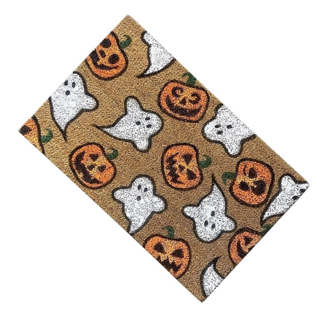 Naiovety Manta de felpudo de Halloween, divertida bienvenida a casa, decoraciones para puerta delantera, felpudo antideslizante para puerta, decoración Kits de decoración para fiestas Numero 5 Naiovety HA045932-05