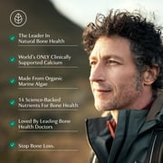 AlgaeCal Plant Calcium & D3 Complete Supplement | Clinically Supported to Stop Bone Loss | 13 Minerals + Vitamin D3, A, E, K for Bone, Joint, and Immune Health | Natural Calcium with Magnesium & Zinc