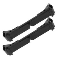 HONMEET 2-Pack Twin Pram Plastic Connectors Black for Baby Strollers, Stroller Accessories