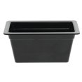 thumbnail image 4 of HUBERT® Serving Bowl Display Bowl 1/3 Black Melamine - 12 1/2 L x 6 3/4 W x 6" H, 4 of 5