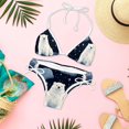 thumbnail image 6 of Starry Polar Bear Detachable Sponge Adjustable Strap Bikini Set Two-Pack Swimsuit Women Bikini Sets, 6 of 6