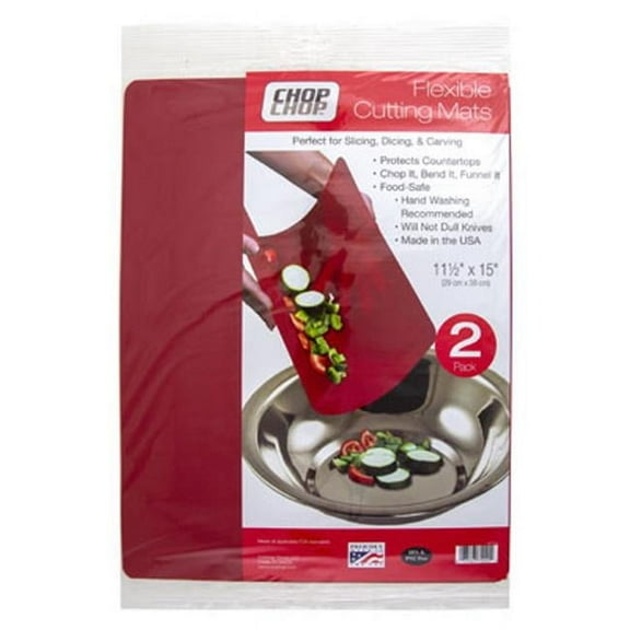 Regent Products 75022 11.5 x 15 in. Flexible Cutting Mats, Red - Pack of 2