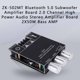 thumbnail image 3 of 10X Placa Amplificadora de Subwoofer -502MT Bluetooth 5,0, Placa Amplificadora Estéreo de Audio de Alta Potencia de 2,0 Canales, Amplificador de Graves de 2X50 W, 3 of 10