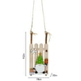 thumbnail image 4 of Cheapark Wooden Christmas Sled Pendants - Tree Ornaments for Office & Party Hanging, Festive Decor for Holiday Season, 4 of 7