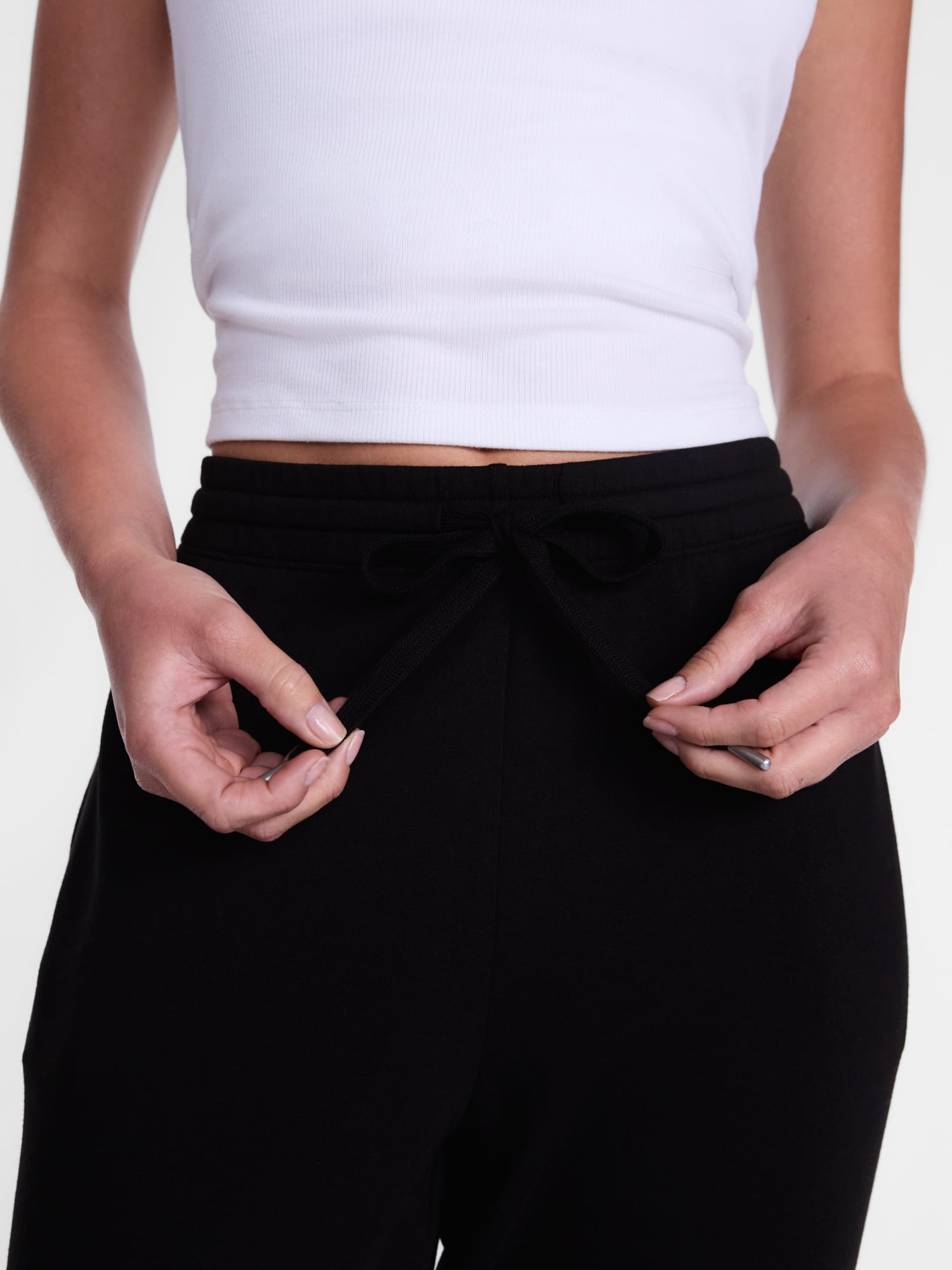 Joyspun Women's Fleece Sleep Pull On Jogger, Sizes XS to 3X