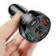 thumbnail image 2 of Carga Rápida Encendedor Cigarrillos Cargador USB Rápido para Automóvil 4 Puertos con LED PD20W+Tipo-C+2USB(QC3.0+3.1A) Móviles y Otros Dispositivos Azul, 2 of 9