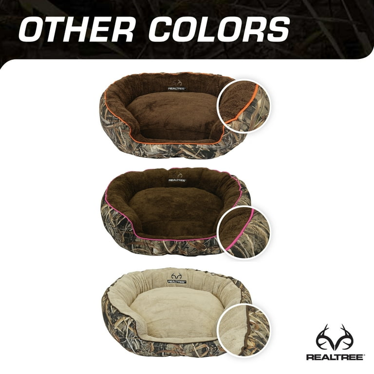 Realtree Edge R Camo Bolster Bed Pink Walmart