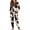 Cow Print, variant on Leopard Print Pjs for Women 2 Piece Pajamas Sets for Women Soft Long Sleeve Crewneck Women Lounge Size L Breathable Loungewear Sets Women