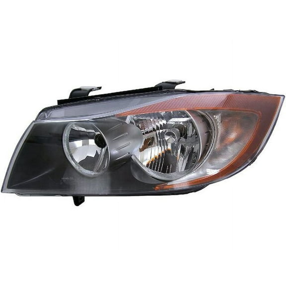 Left Driver Side Headlight Assembly - Compatible with 2007 - 2008 BMW 328xi