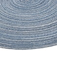 thumbnail image 4 of Almencla Sets de Table Ronds Tissage Ramie Tapis de Table à Manger 36cm Diamètre Bleu, 4 of 5