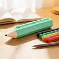 thumbnail image 6 of Kyusrd Pencil-Shaped Silicone Pencil Pouch,Soft Zipper Stationery Bag with Portable Design,Versatile Organizer for Desk, 6 of 8