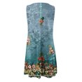 thumbnail image 6 of Aloohaidyvio Dresses for Women,Women Fashion Printed Casual Round-Neck Sleeveless Long Dress, 6 of 6