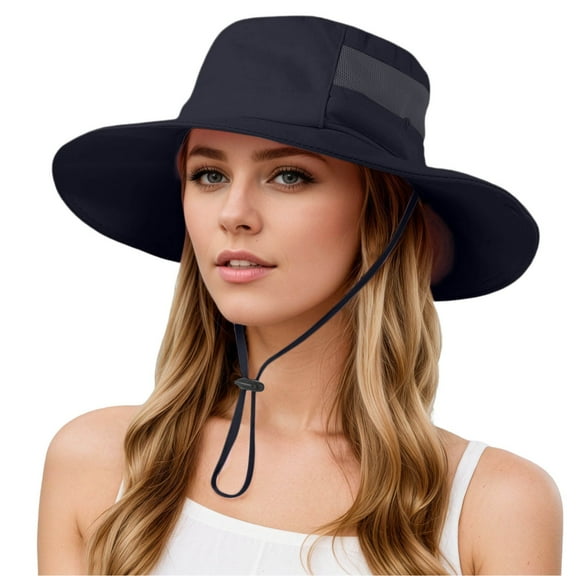 Travel Sun Hats for Women Women Beach Hat Breathable Bucket Hat For Men Women Outdoor Sports Casual Summer Sun Hat Adjustable Drawstring Lightweight Unisex Fishing Cap