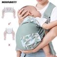 thumbnail image 2 of Mochila de lactancia de doble uso para recién nacido, portabebés de tela de malla, envío directo, 2 of 4