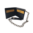 thumbnail image 5 of Genuine Leather Biker Wallet W/ Chain Bi-Fold Trucker Wallet Ride To Live by Mdream, 5 of 6