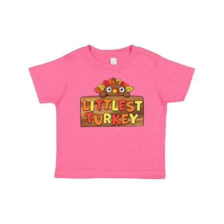 

Inktastic Littlest Turkey Cute Baby Turkey Gift Baby Boy or Baby Girl T-Shirt