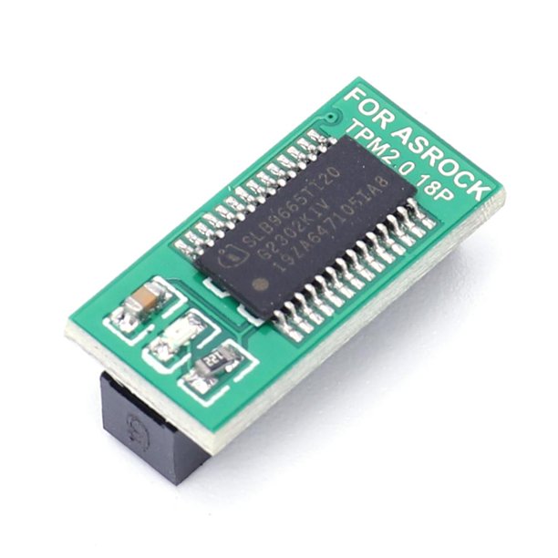 Piezas de repuesto del módulo de seguridad de cifrado Mini TPM 2.0 (para ASROCK 18PIN)