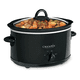 thumbnail image 3 of Olla Electrica Coccion Lenta Crock Pot 4 Quart Cocina Negro, 3 of 5