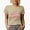 Tan, variant on Thick Thighs Valentines Vibes, Retro Smiling Faces & Wavy Text, Valentine's Day Merch Gift, Baby Blue T-Shirt, Large