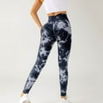 thumbnail image 6 of Iyufng Yoga Leggings for Women,Yoga Pants Plus Size Clearance,Women's Gradient Print Leggings Fitness Running Tight Yoga Pants,Womens $15 & under, 6 of 7