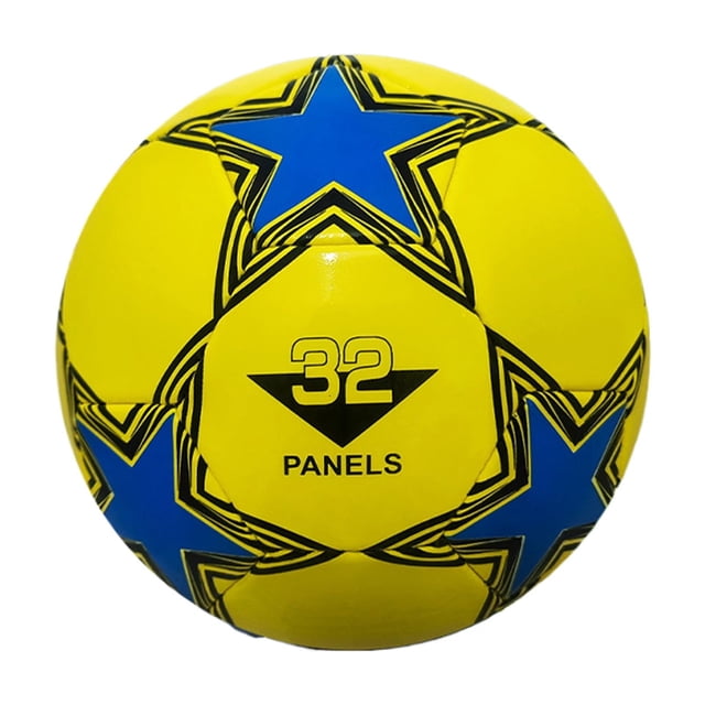 Balón de fútbol Yuarrent de entrenamiento tamaño 5 color amarillo