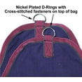 thumbnail image 3 of Derby Originals Large 24 OZ Canvas Horse Hay Bag 2-Sided Combo Design X Wide Gusset and 6-Month Warranty, 3 of 8