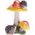 thumbnail image 1 of Fairy Mushroom Miniature Mushrooms Ornaments Hedgehog Outdoor Mushroom Figurine Fairy Garden Accessories Decor Small Garden Decoration, 1 of 4