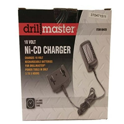 Drill master 18v nicd battery sale