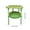 Green, variant on Rolling Cart Side Table with Wheels, Mobile Storage Organizer for Living Room Bedroom, 2-Tier Rolling Snack Table Caddy with Curved Edge, Small Rolling Coffee Table End Table for Small Spaces
