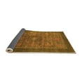 thumbnail image 2 of Ahgly Company Indoor Rectangle Abstract Orange Modern Area Rugs, 7' x 10', 2 of 4