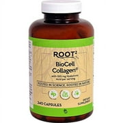 Vitacost ROOT2 BioCell Collagen? with 100 mg Hyaluronic Acid per serving -- 240 Capsules