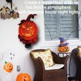 thumbnail image 4 of LED Nocturna Con Castillo Calabaza Resina Halloween para Fiesta en Casa, 4 of 9