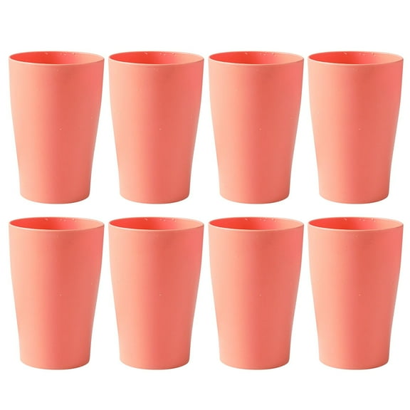 XUFLVPSEF Pp Plastic Cups Plastic Cups Unbreakable Drinking Cup Kids Cups Reusable Water Glasses Small Cups for Kitchen Cups Gargle Cups Cold Water Cups Children's Tableware Cups Set Wash Cups