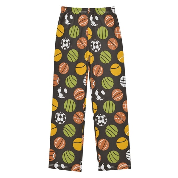 joogoo Soccer Balls Football-z1 Kids Pajama Pants Pj Bottoms Boy Girls Sleepwear Lounge L