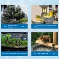 thumbnail image 3 of senveriont Garden Decor With 12 LED Light Waterproof Water Pump With Power Cord, 3 of 6