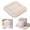 1 Pack Beige square, variant on Magnetic Silicone Trivet & Pot Holder, Kitchen Heat Resistant Mat Non-Slip Hot Pads & Potholders for Oven Table,Jar Opener, Spoon , Food Grade & BPA Free