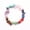 Colorful, variant on Natural Stone Crushed Stone Bracelet Polished Grinding Chakra Balancing Grounded Energy Bracelet