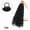 Black, variant on long braided wig, braided wig with a hair band design, black, 45CM long, 1 piece, suitable for daily wear, made of high-quality material, comfortable to wear