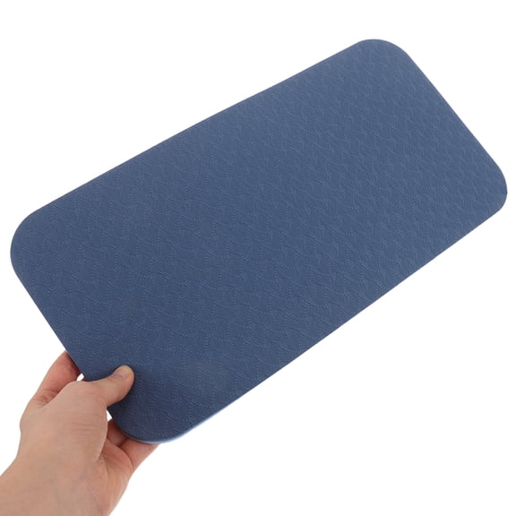 OUNONA Extra Thick and Wide Yoga Mat for Women and Men, Non- Kneeling Pad, Easy to Clean Home Gym Fitness Workout Mat