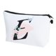 thumbnail image 1 of Bolsa de Maquillaje Personalizada Unique Bargains con Letra E Bolsa Blanca, 1 of 7