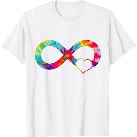 Neurodiversity Heart Infinity Sign Autism Awareness Month T-Shirt