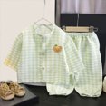 thumbnail image 2 of NOLDARES Baby Girl Clothes Infant Toddler Girl Outfit Long Sleeve Shirts Top Rufffle Pants Little Girls Clothes(Green,11-12 Y ), 2 of 4