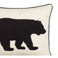 thumbnail image 4 of Bear Twill Decorative Pillow Black, 4 of 10