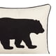 thumbnail image 4 of Bear Twill Decorative Pillow Black, 4 of 10