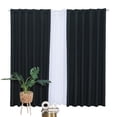 thumbnail image 1 of Cortina Decorativa Colchas Concord Neo Negro Estándar, 1 of 2
