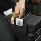 thumbnail image 4 of Funda para reposabrazos de coche con 2 bolsas de almacenamiento, portavasos, ranura para pañuelos y ranura para teléfono, para sedanes y accesorios de coche, organizadores de interior., 4 of 4